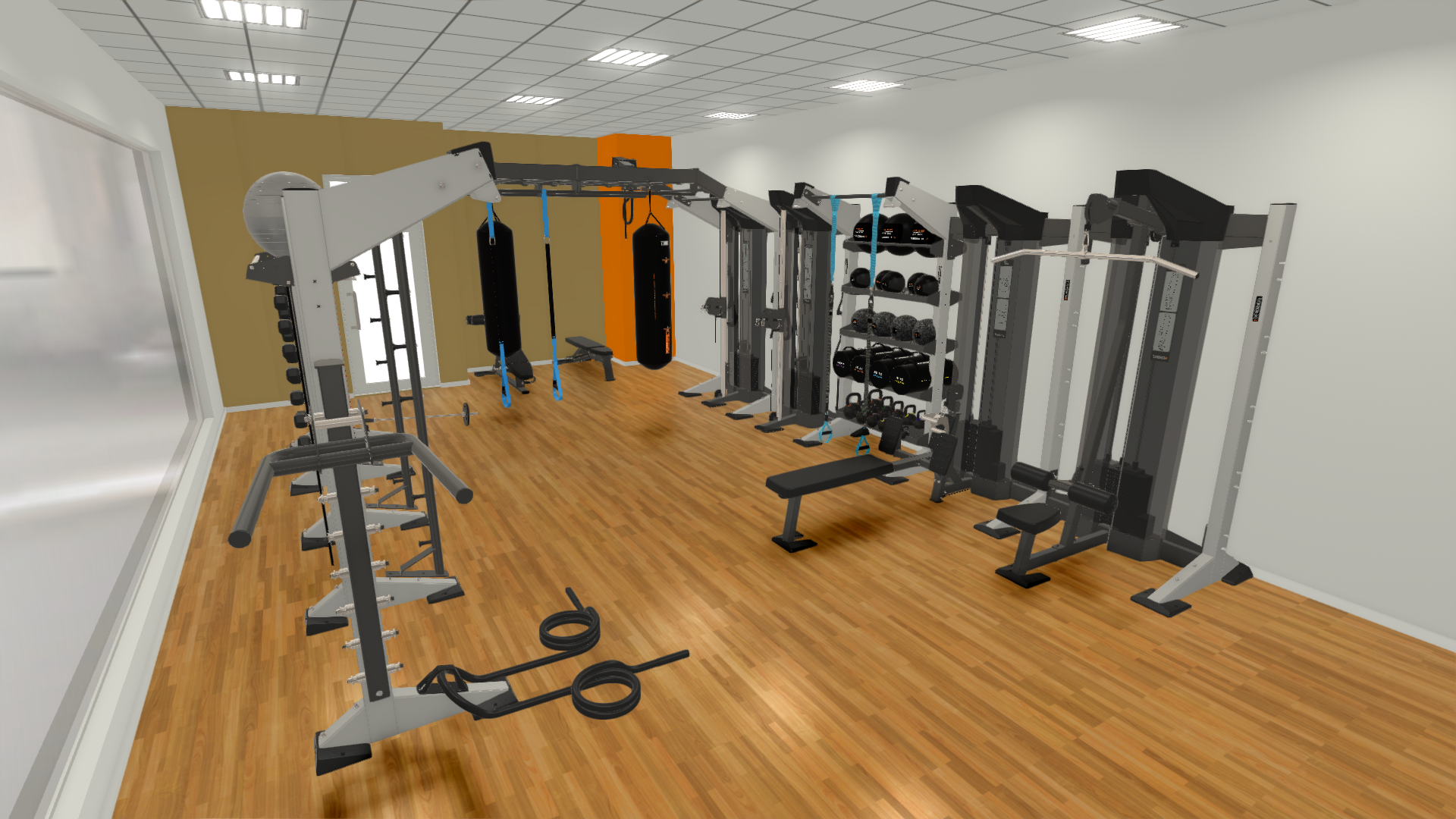 X-SELECT Bridge Functional Training Room