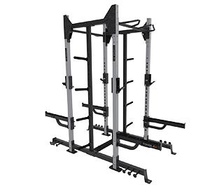 Double Half Cages Single Storage Torque Fitness Commercial