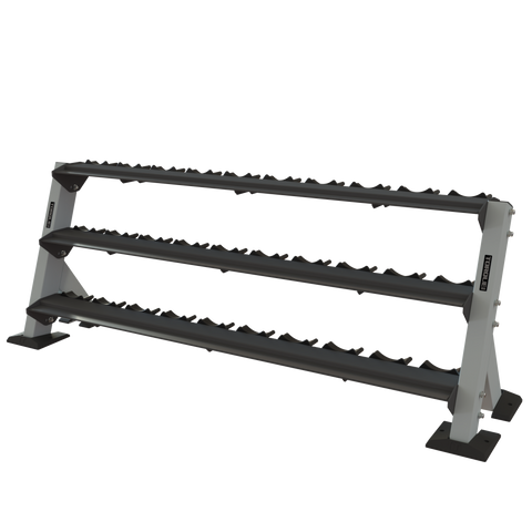 8FT (2.4M) 3 Tier Pro Style Dumbbell Rack