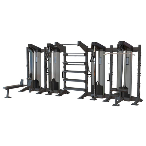 5-Module X-SELECT Wall Cable Station
