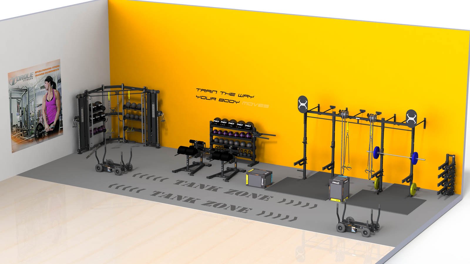 X-SERIES SOLUTION – 1000 SQUARE FEET 50′ x 20′