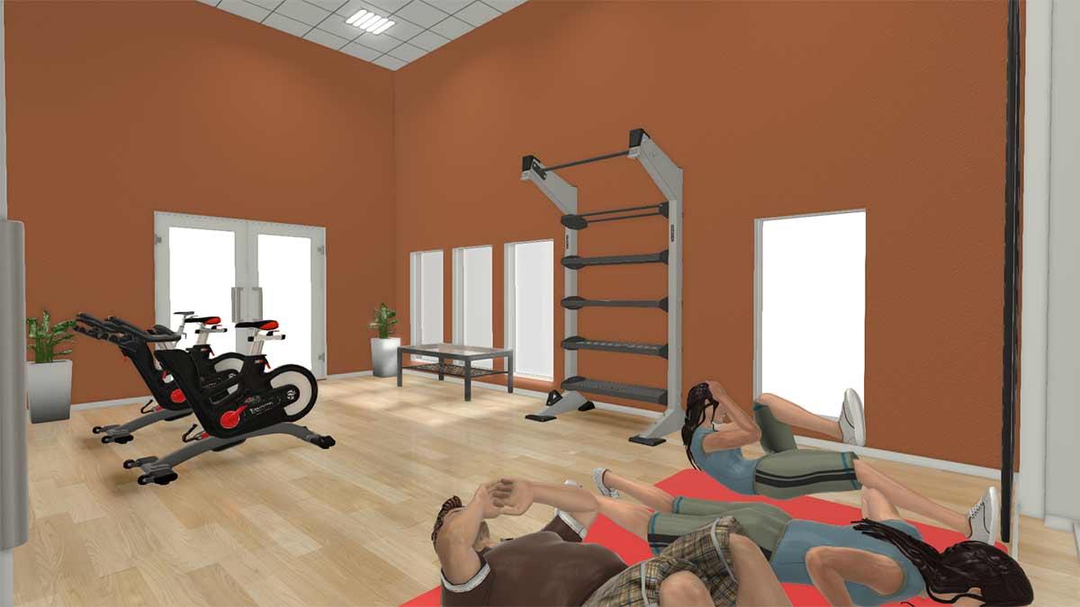 X-CREATE 1-MODULE STORAGE – YOGA ROOM