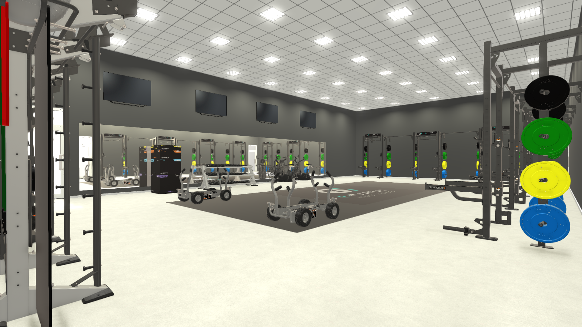 X-RACK & TANK MX Strength Building Concept
