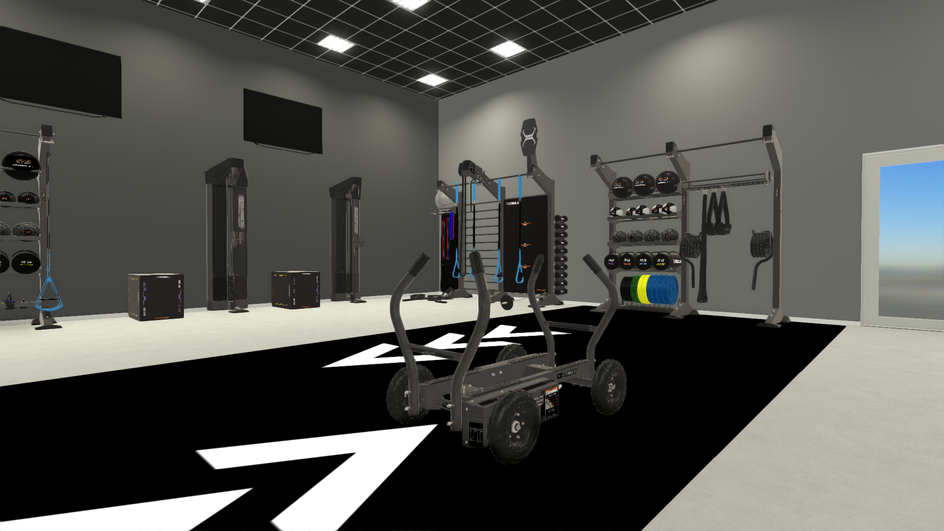 X-CREATE, Plyo, & TANK M4 Room