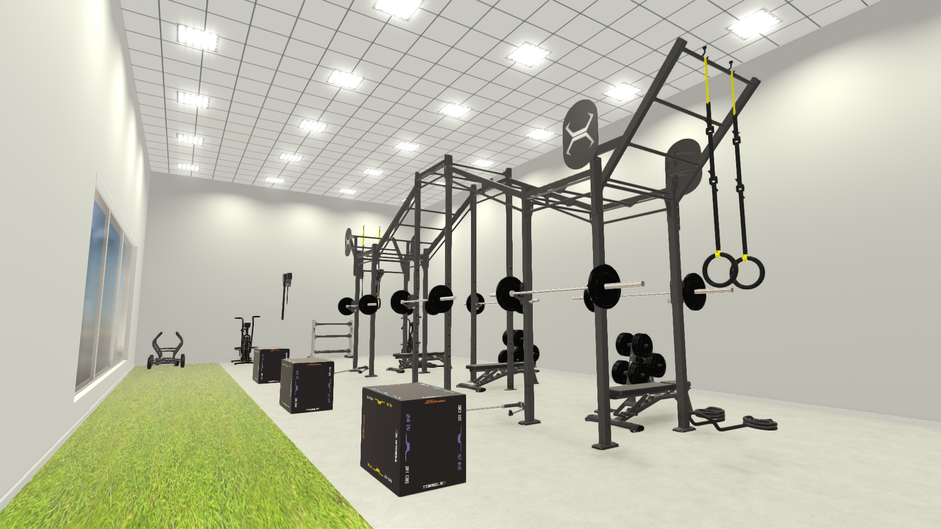 X-RACK & TANK Training Concept