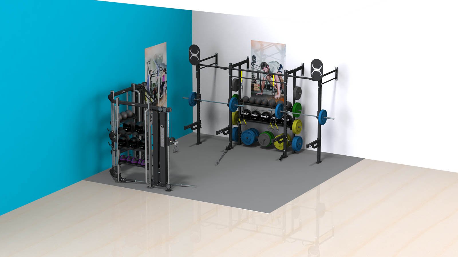 X-SERIES SOLUTION – 400 SQUARE FEET 20′ X 20′