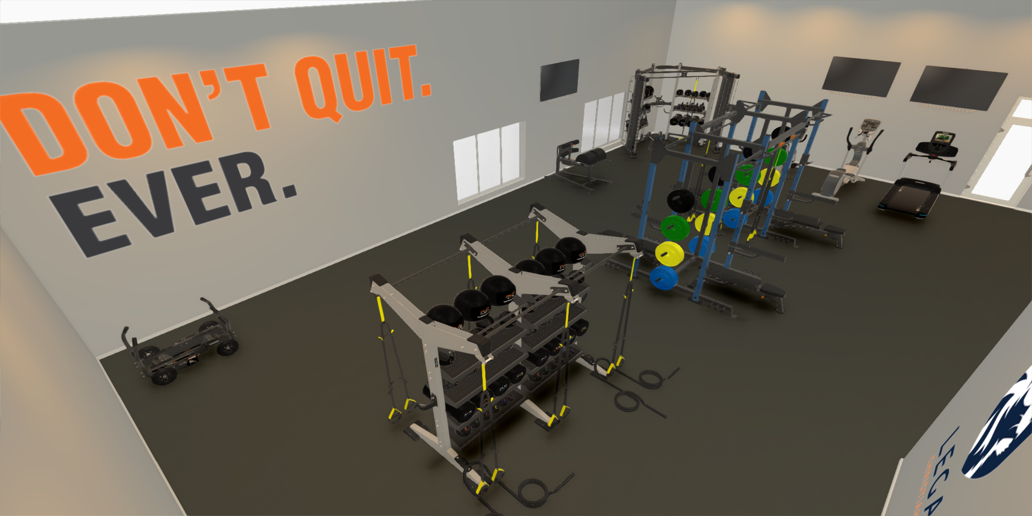Social Distancing Training Concept
