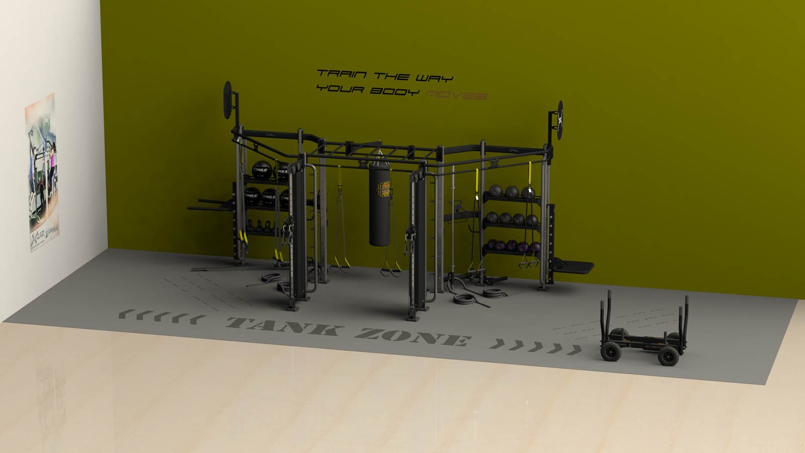 X-LAB MONKEY – 800 SQUARE FEET 20′ X 40′