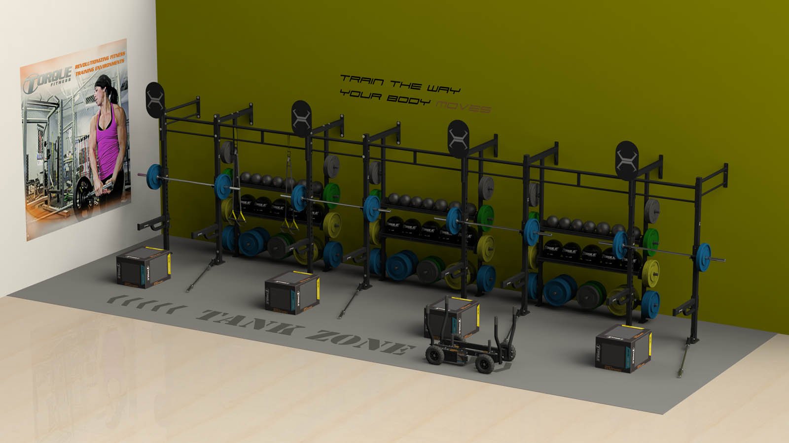 X-RACK – 800 SQUARE FEET 20′ X 40′