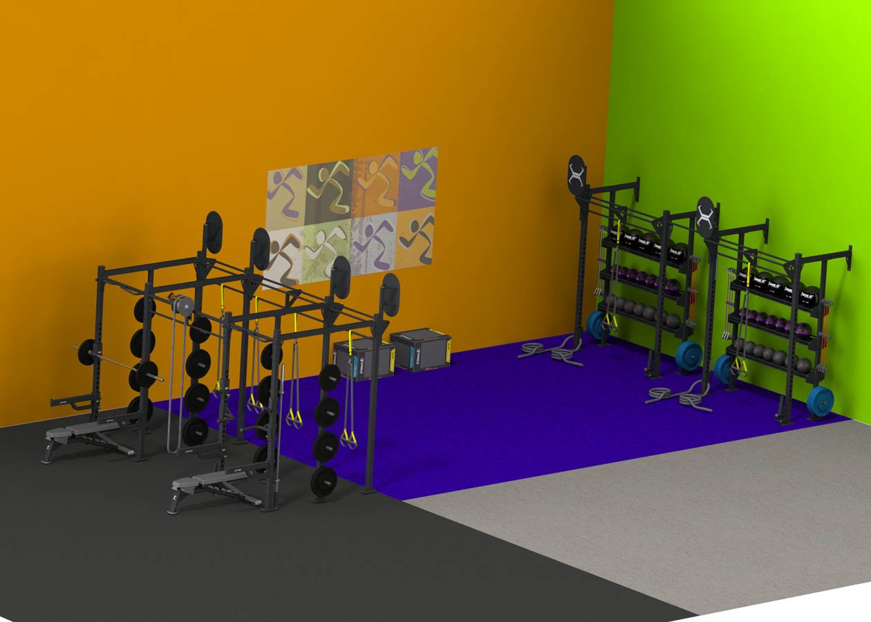 X-RACK – 1000 SQUARE FEET 25′ X 40′