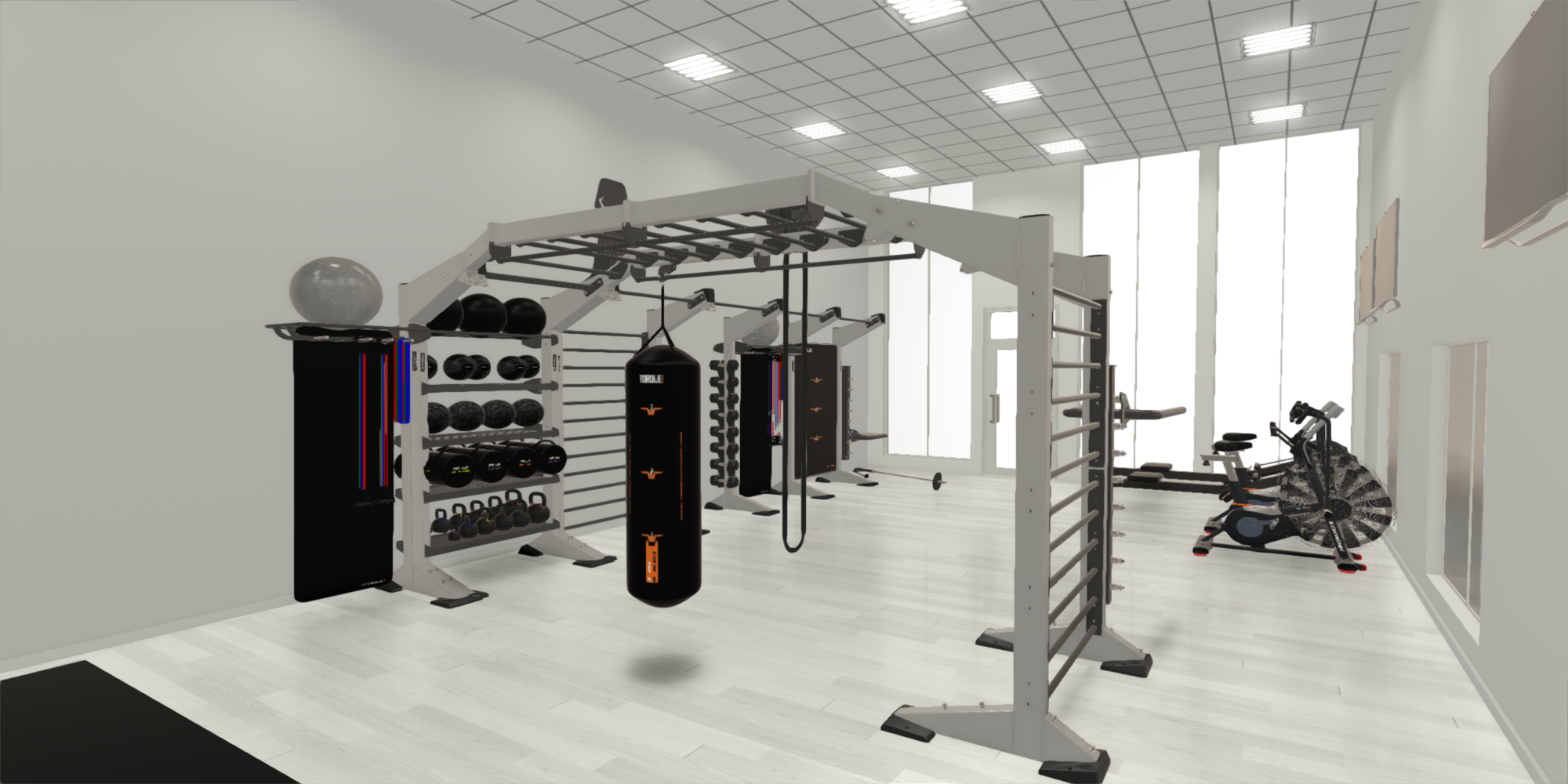 X-Create & Cardio Layout