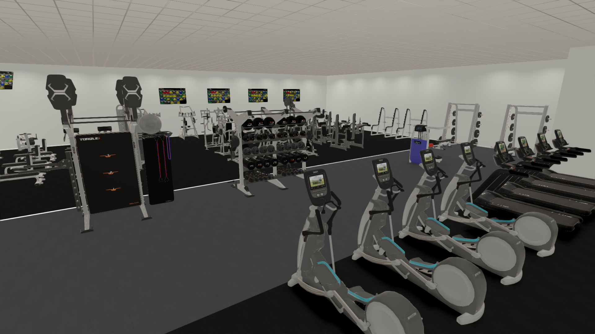 Center X-Create Functional Space Concept