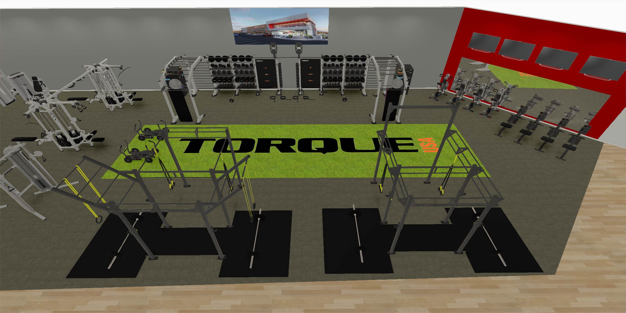 X-Rack, X-Create, & Tank Zone