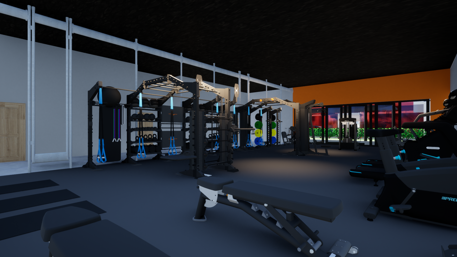 Dual X-CREATE Bridge Functional Training