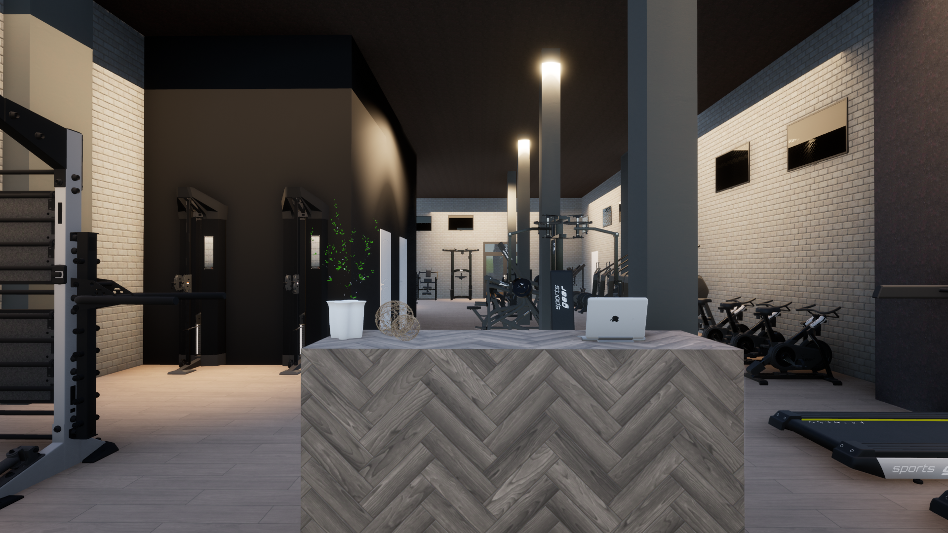 X-CREATE, Cable Stations, & Cardio Room