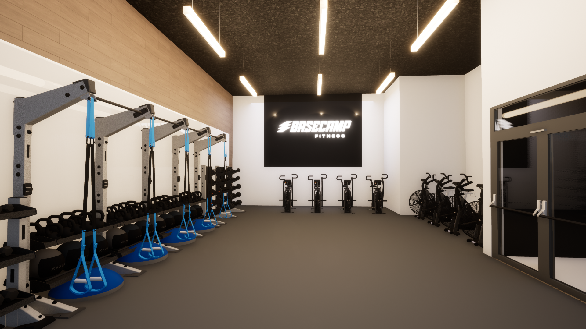 X-CREATE & Stealth Air Bike Training Concept