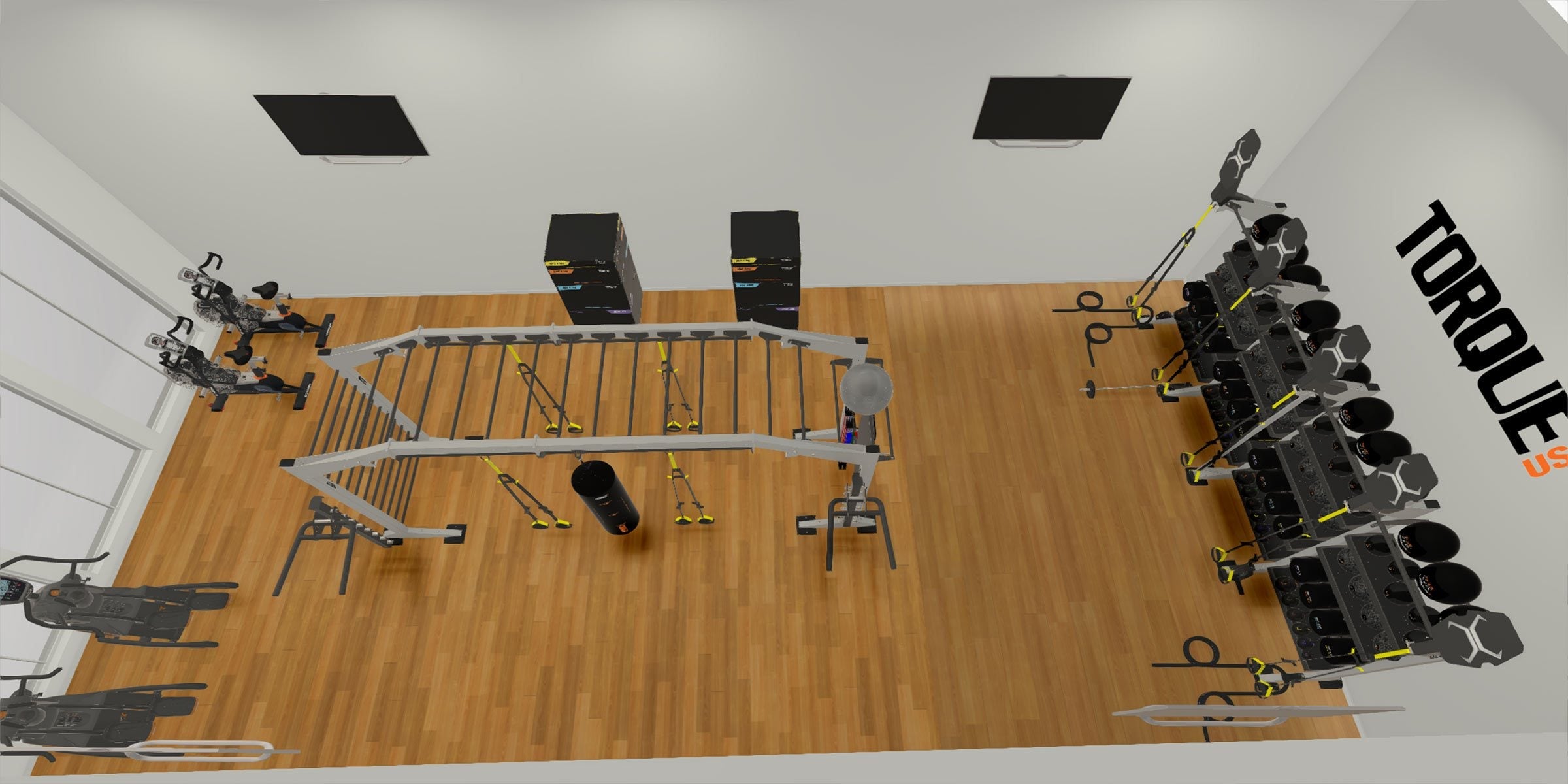 Racquetball Functional Area Conversion