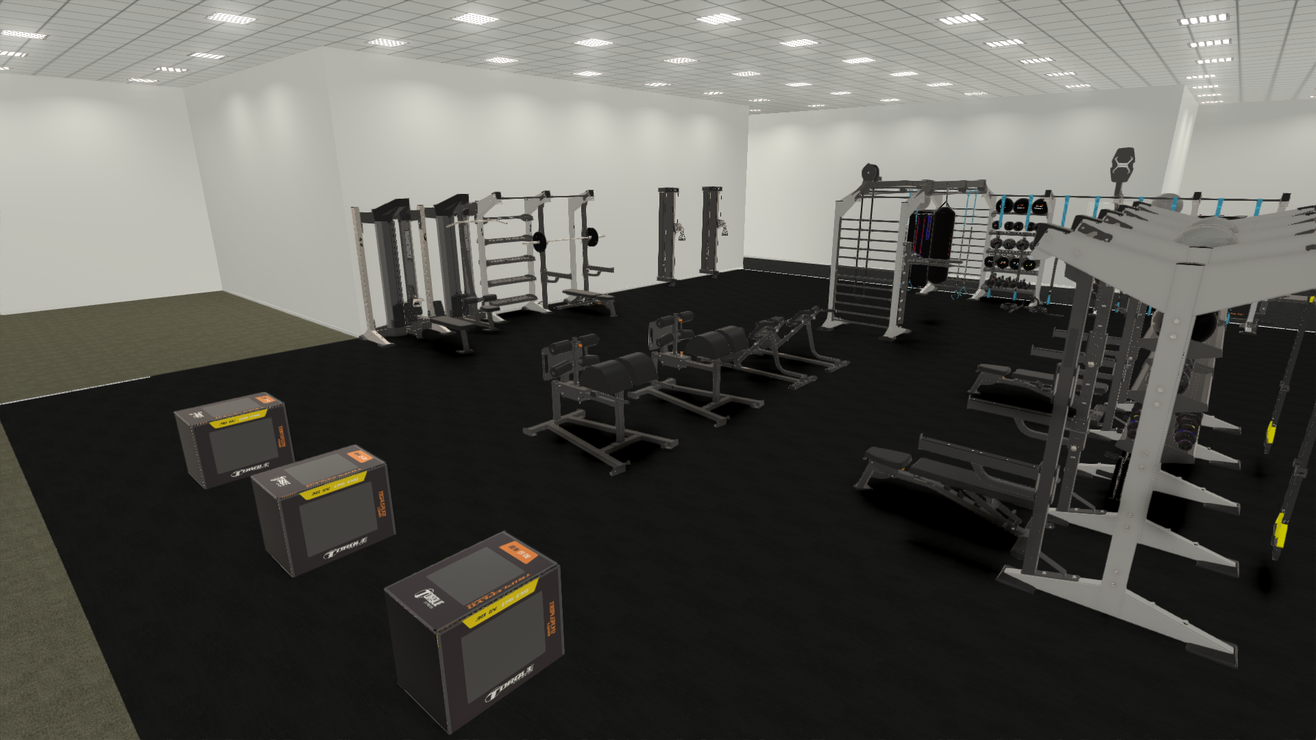 Training Stations and Benches