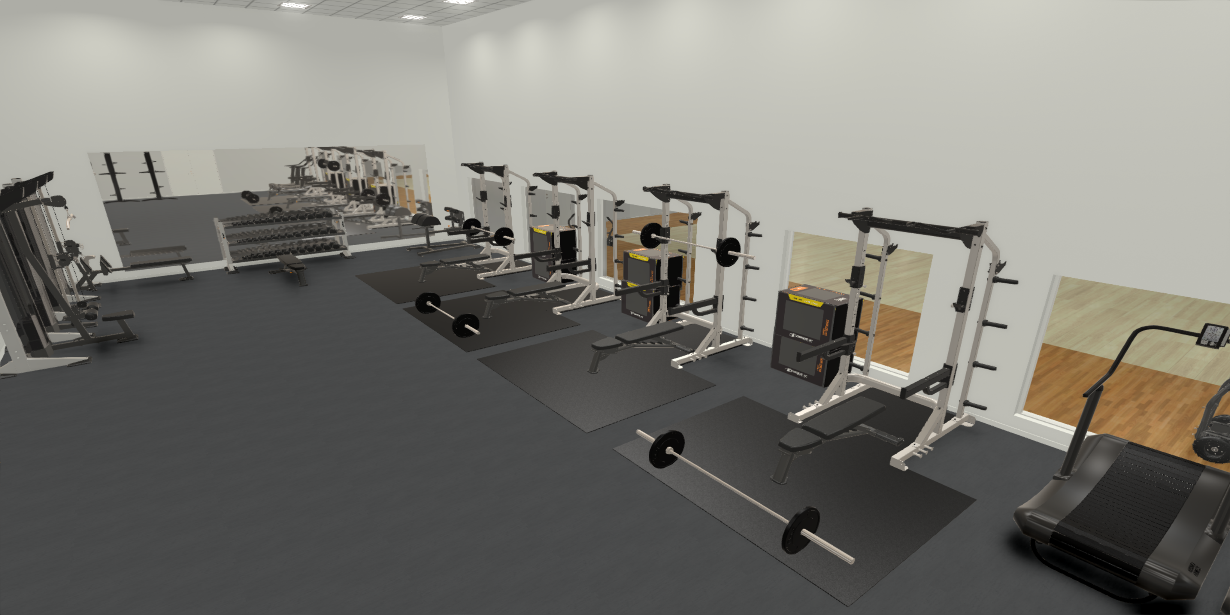 X-Cage Lifting Room