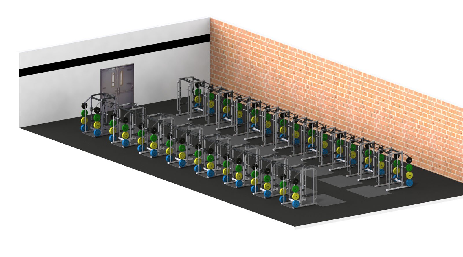 X-CAGES – 4500 SQUARE FEET 90′ X 50′