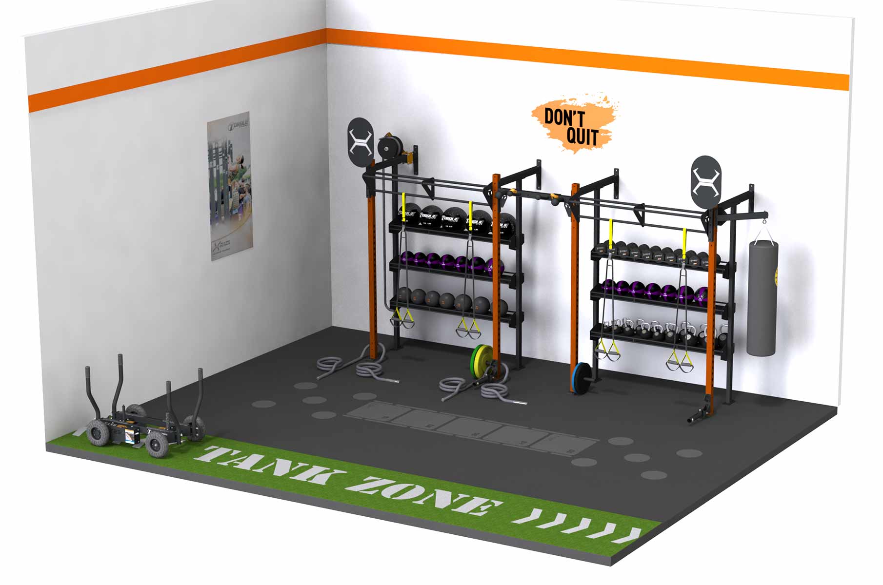 X-Rack – Storage Solution Rack 500 sq ft 25’x20′