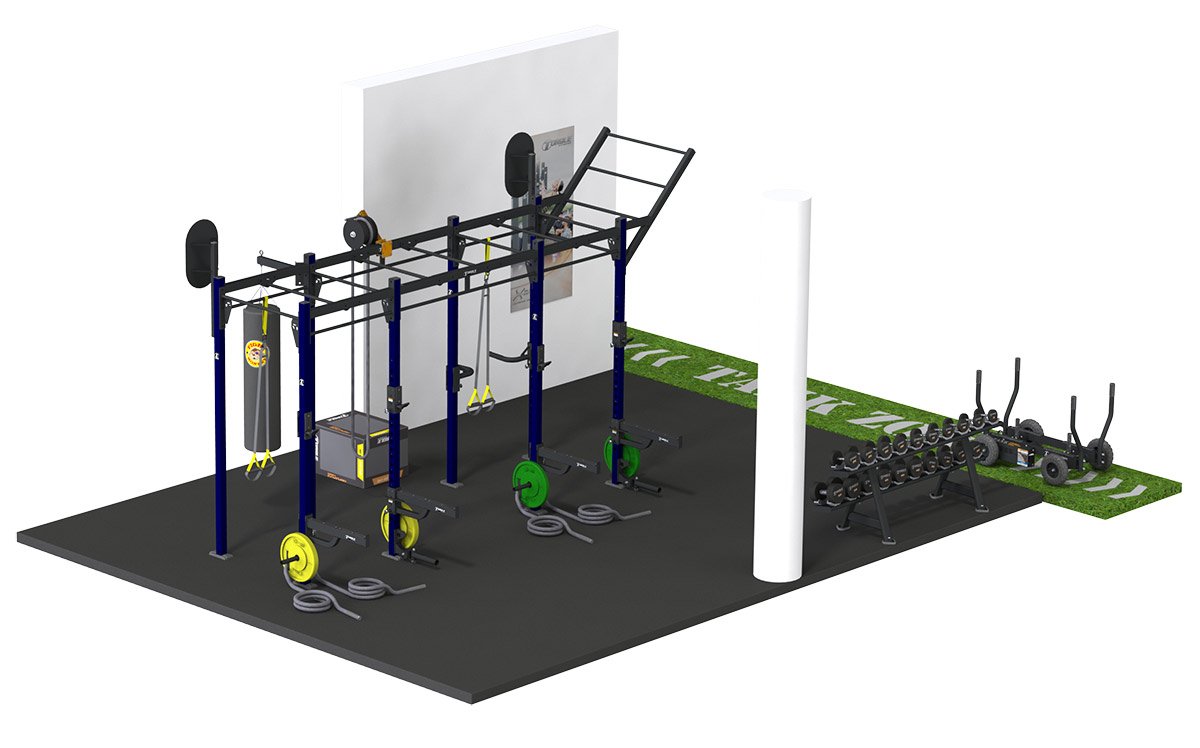 X-Rack Space Solution with TANK Zone