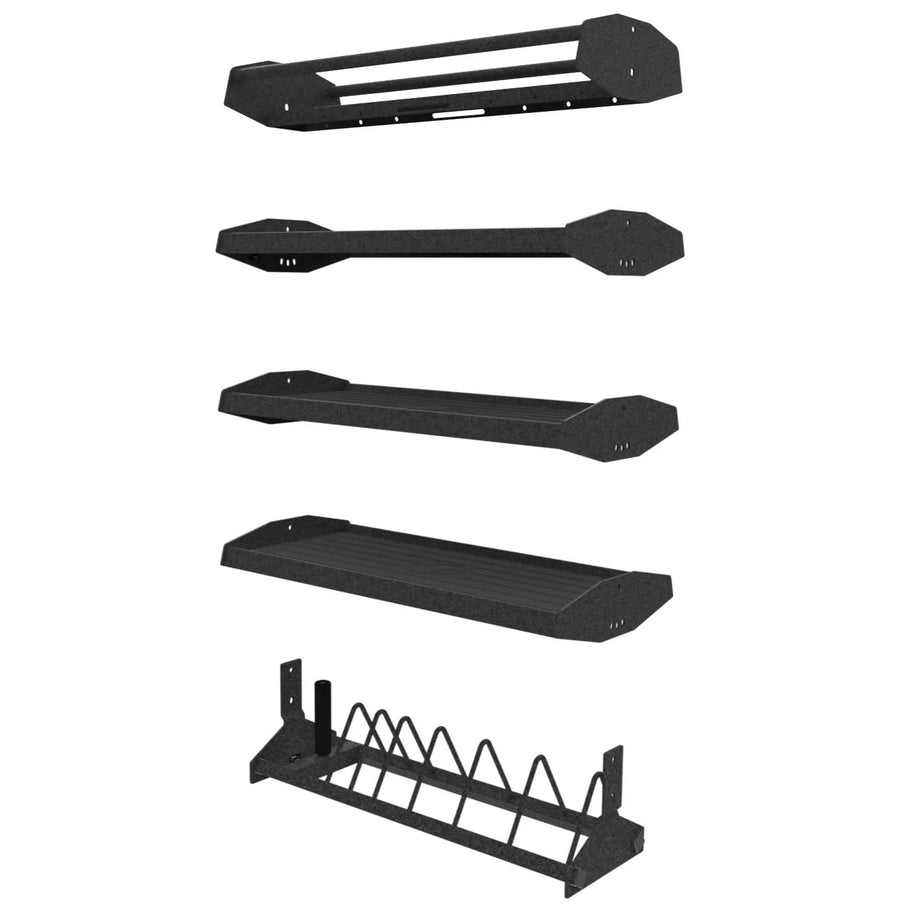 4 Ft (1.2 M) Accessory/Bumper Bookshelf Storage Module