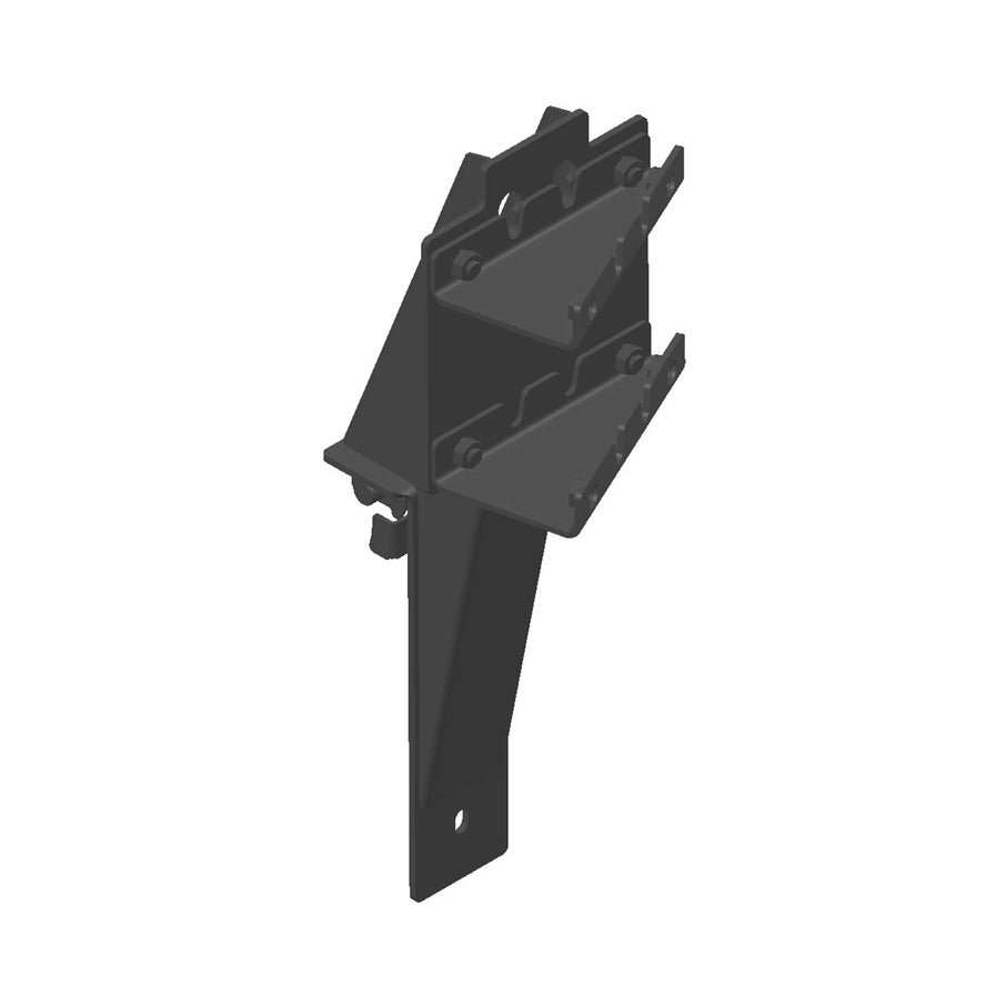 X-CREATE Side Attachment Mount Double Unit Wedge Mount