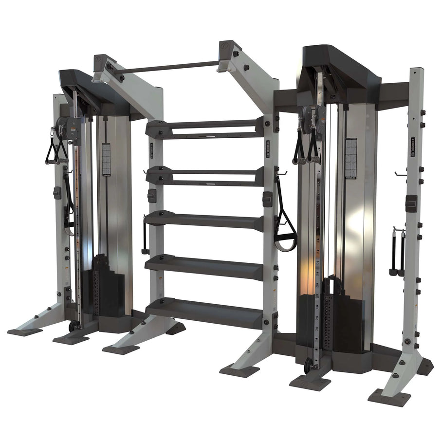 3-Module X-SELECT Wall Cable Station
