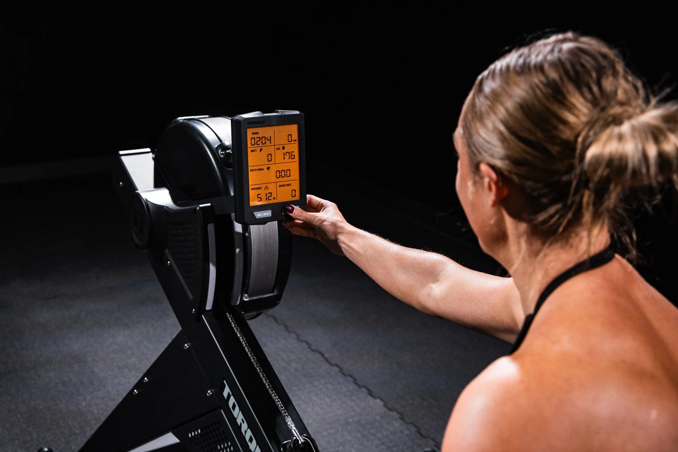 Torque Rower Stealth Air™ Rower Pro – Torque Fitness - Commercial