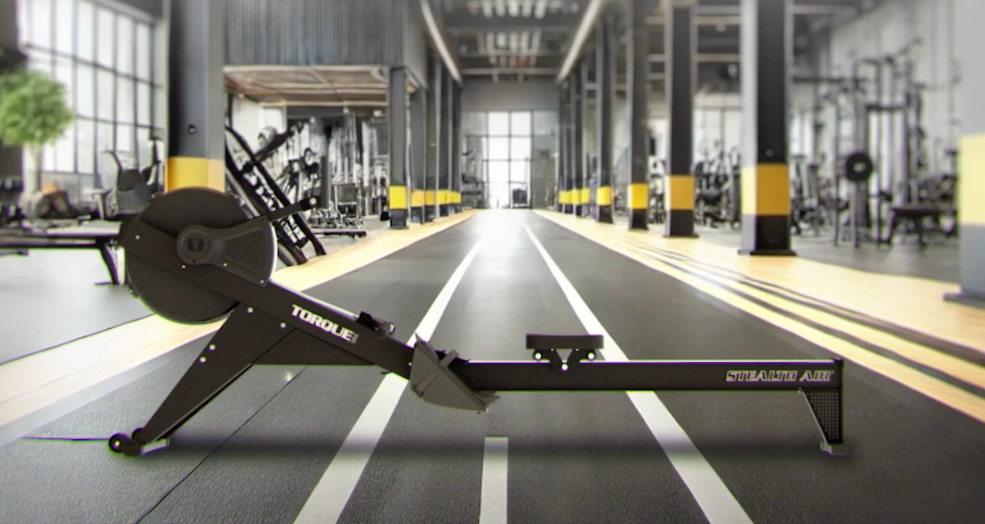 Stealth Air Rower fitness equipment