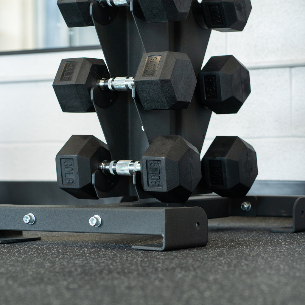 8 Pair Vertical Dumbbell Rack