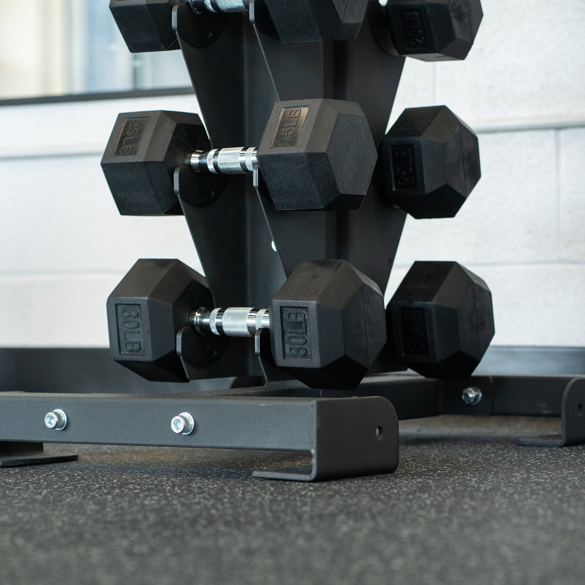 10 Pair Vertical Dumbbell Rack