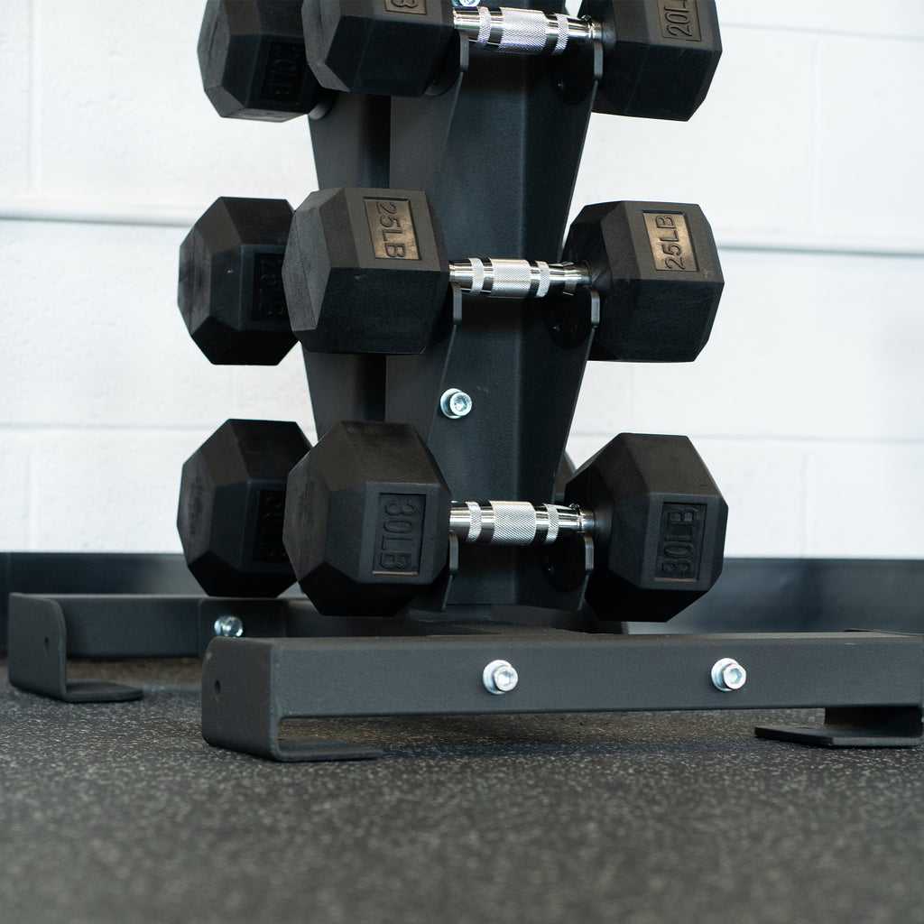 10 Pair Vertical Dumbbell Rack