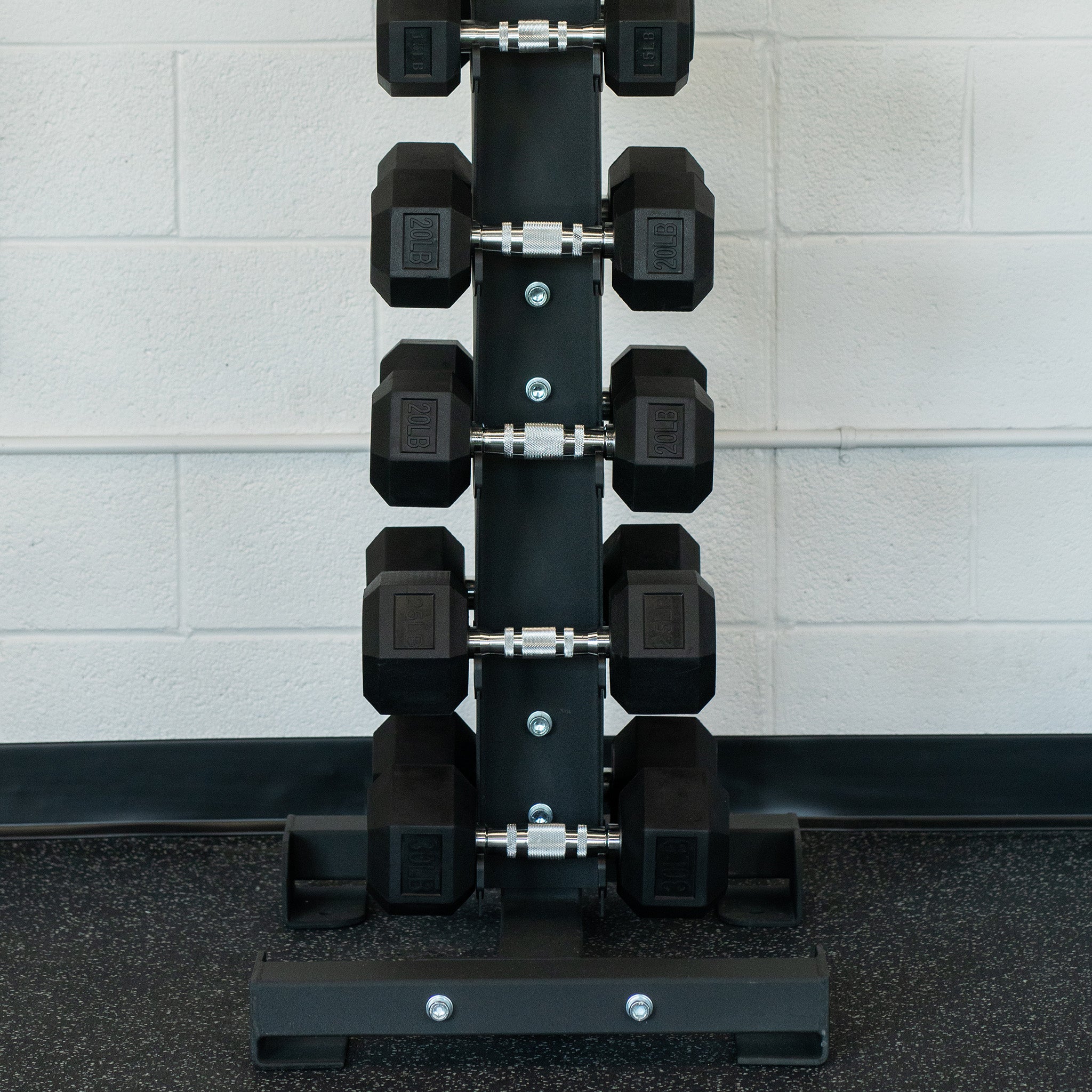 10 Pair Vertical Dumbbell Rack