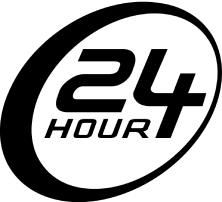 24 hour logo