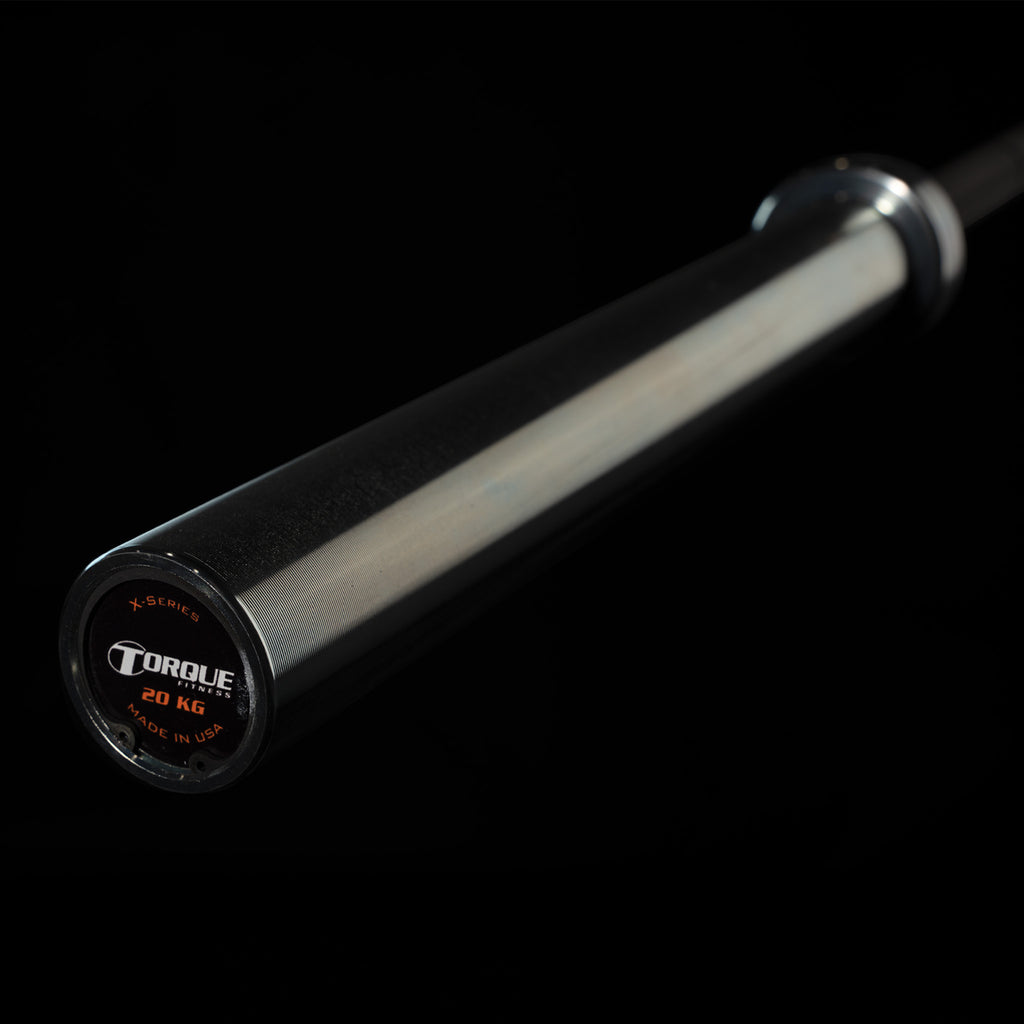 7' USA Black Zinc Olympic Barbell