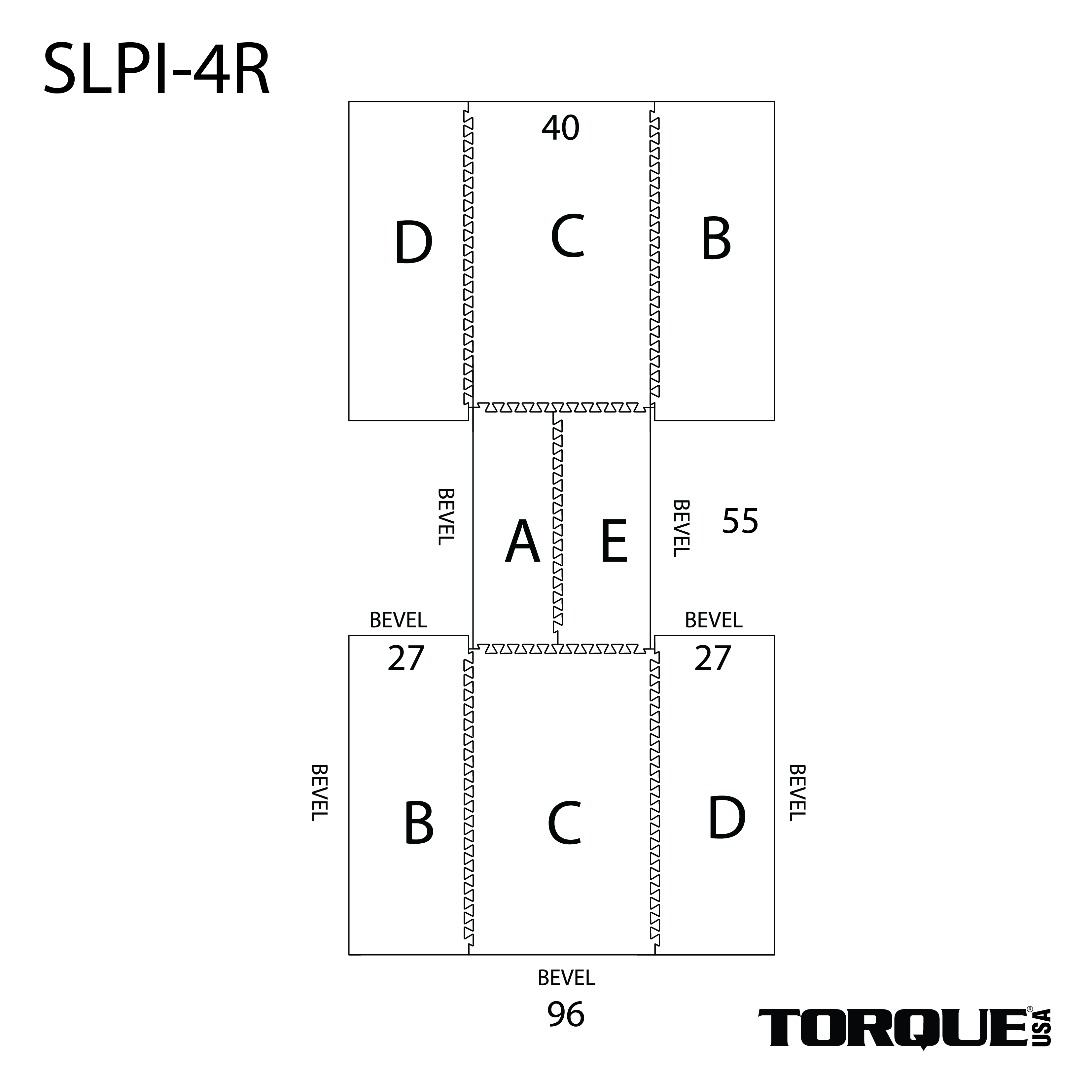 X-RACK 2-Sided Platform & Inserts