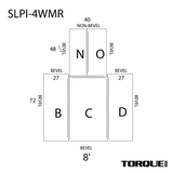 X-RACK Wall Mounted Platform & Inserts