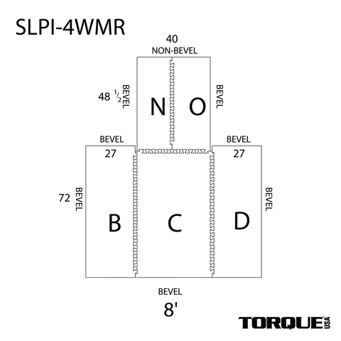 X-RACK Wall Mounted Platform & Inserts