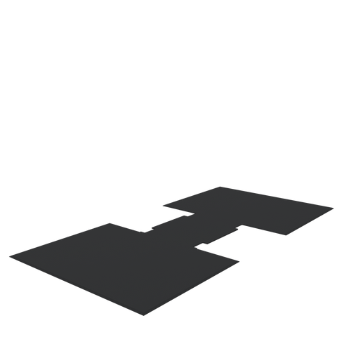 4FT (1.2M) X-Create 2-Sided Center Platform & Insert