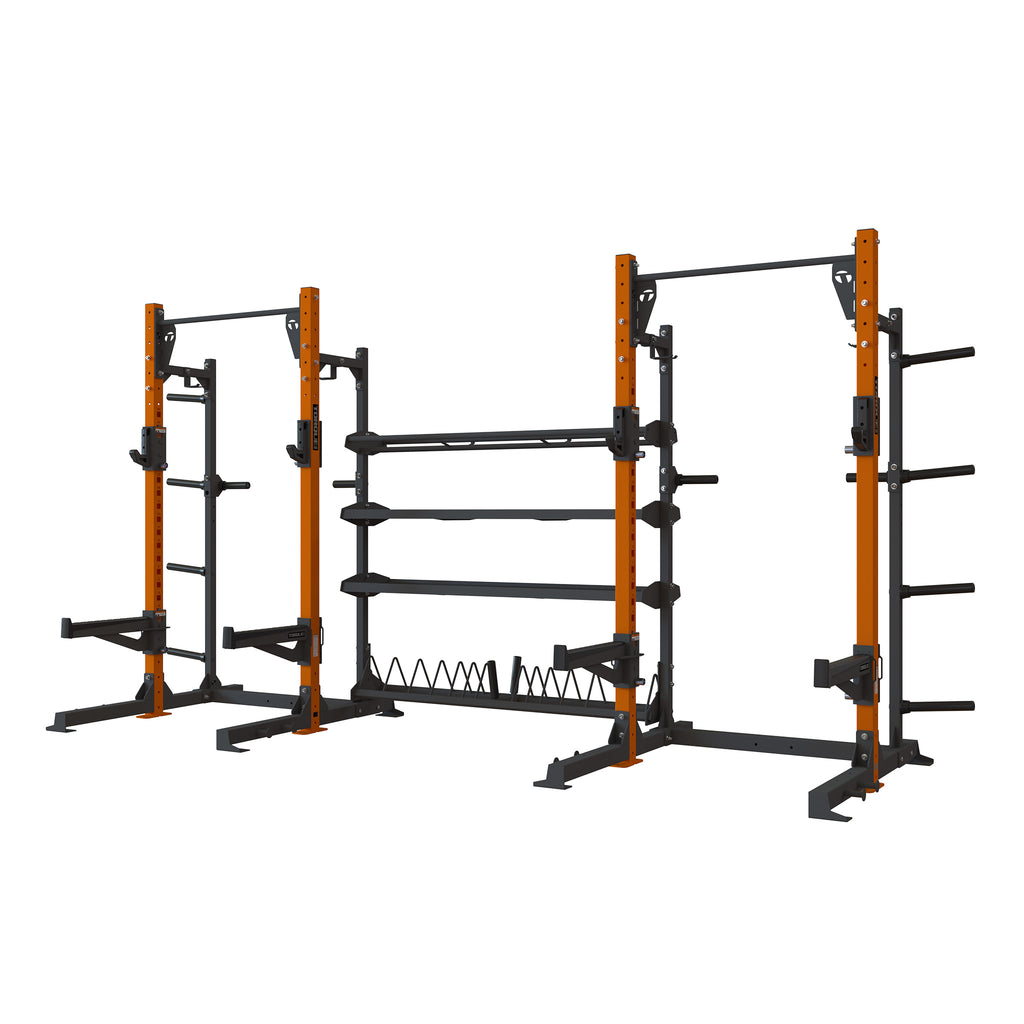 8 FT (2.4M) TR1 Double Half Rack with Storage