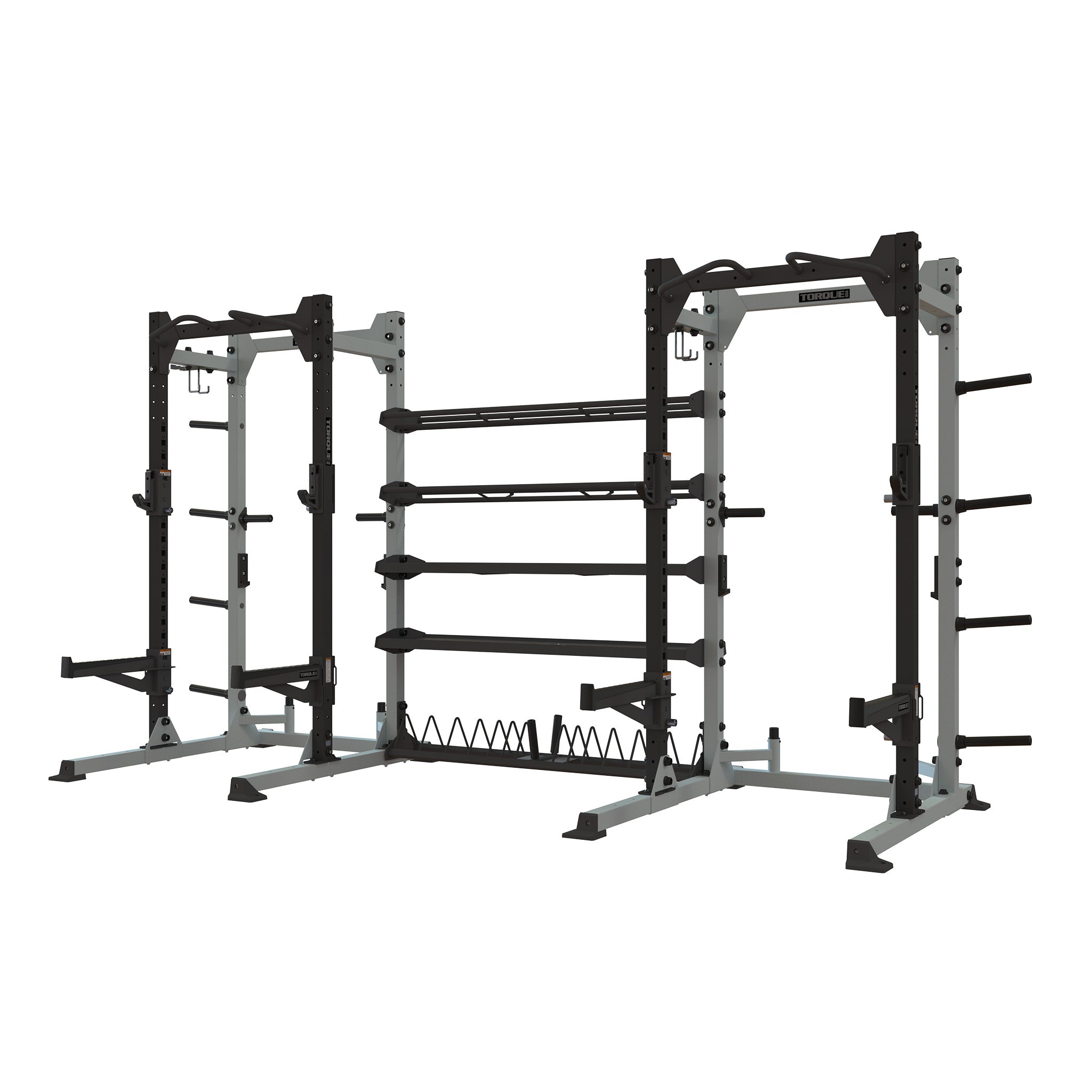 Enter　2ラック TR2 Double Half Rack With Storage – Torque Fitness - Commercial