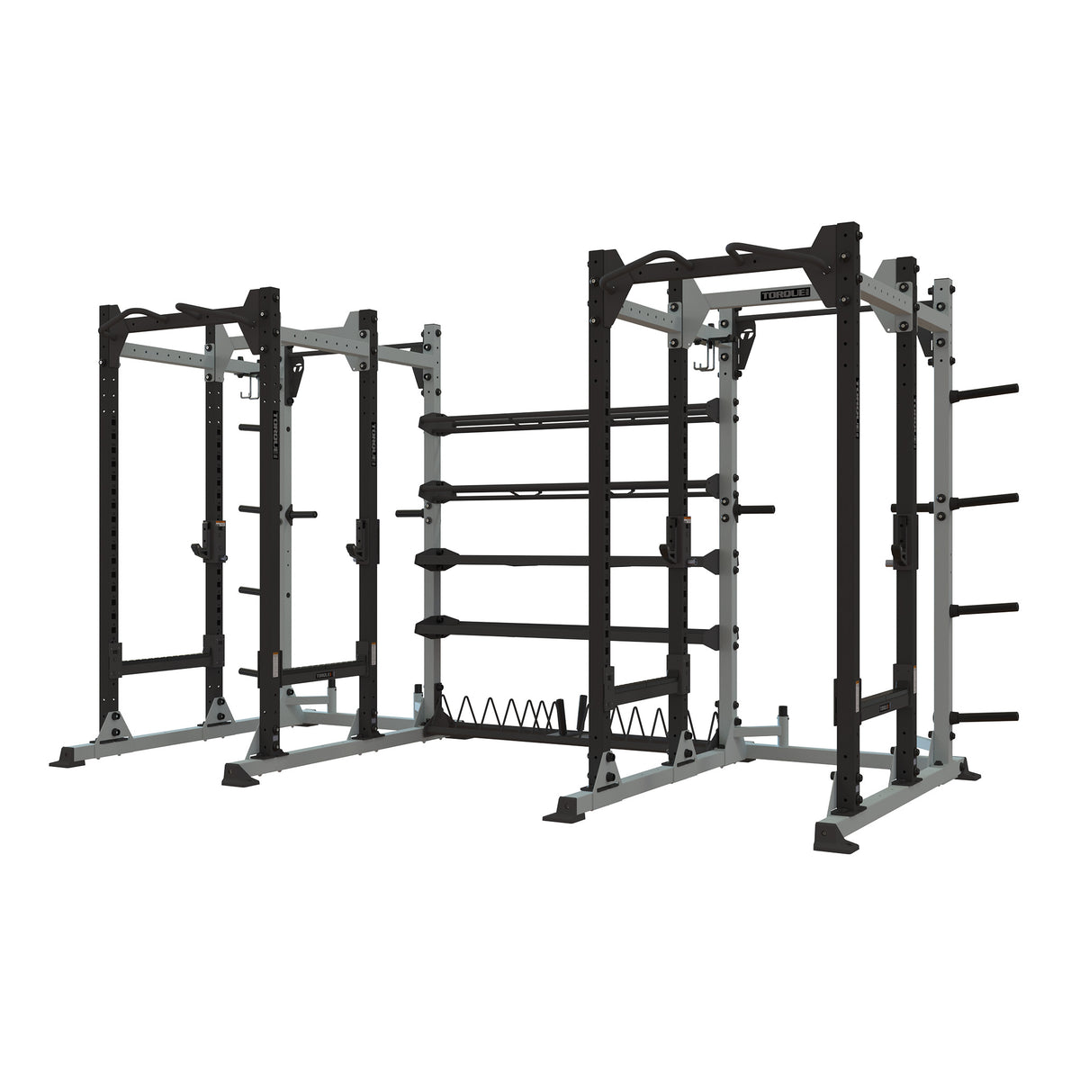 TR2 Double Power Rack With Storage – Torque Fitness - Commercial