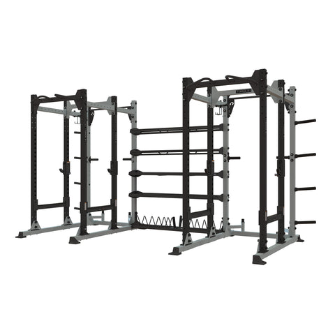 TR2 Double Power Rack With Storage – Torque Fitness - Commercial