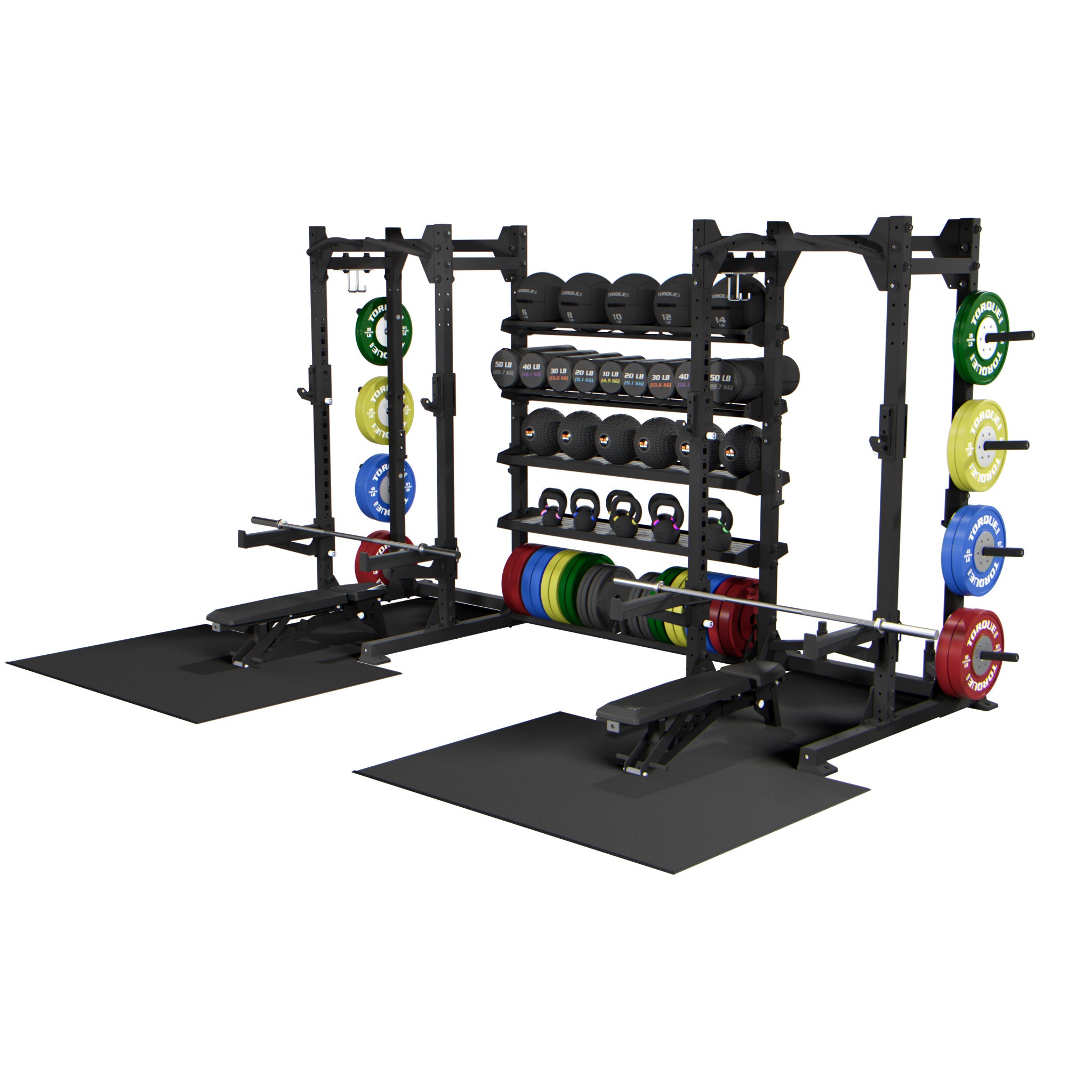 TR2 Half Rack Platform & Insert – Torque Fitness - Commercial