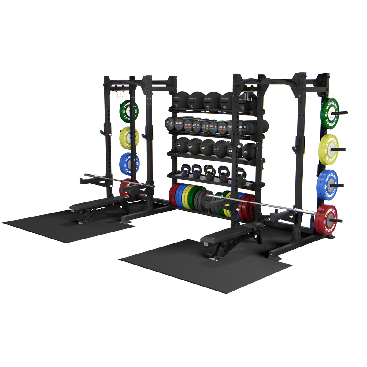 Torqu Dauble Rack TR2 Half Rack Platform & Insert – Torque Fitness - Commercial