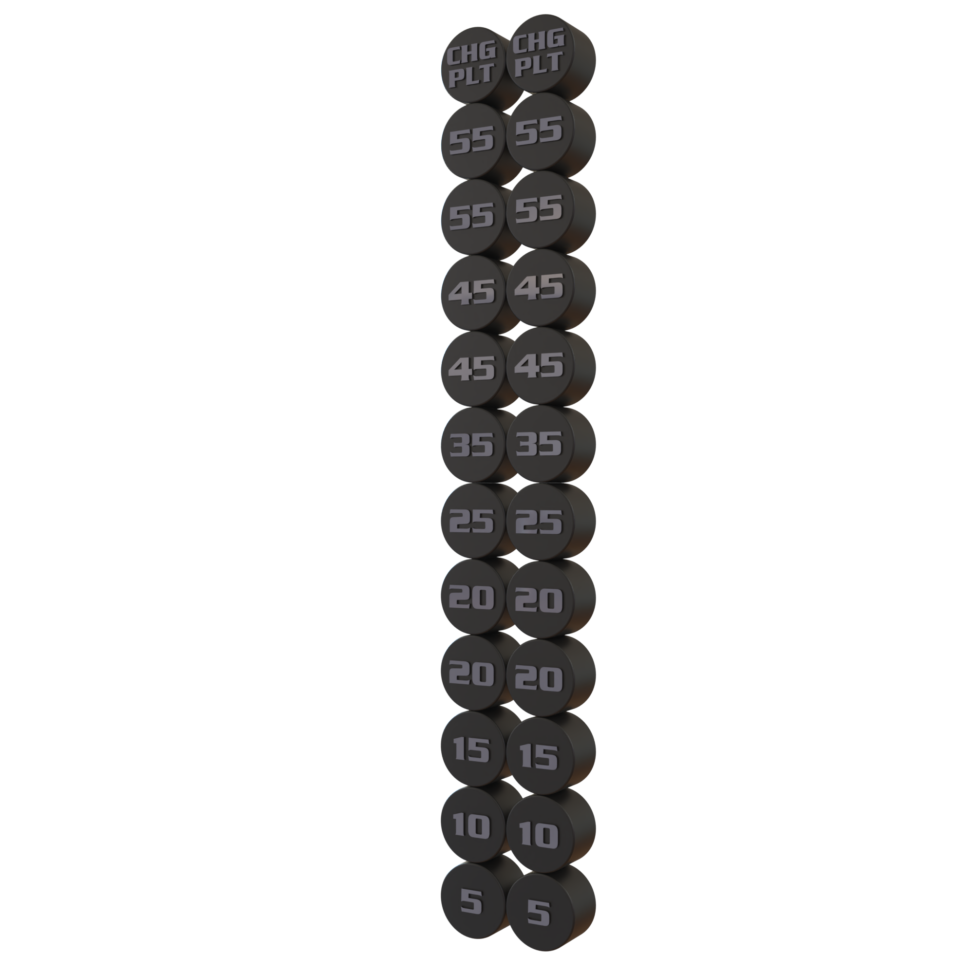 Weight Storage Numbering Kit 5-55 Lb