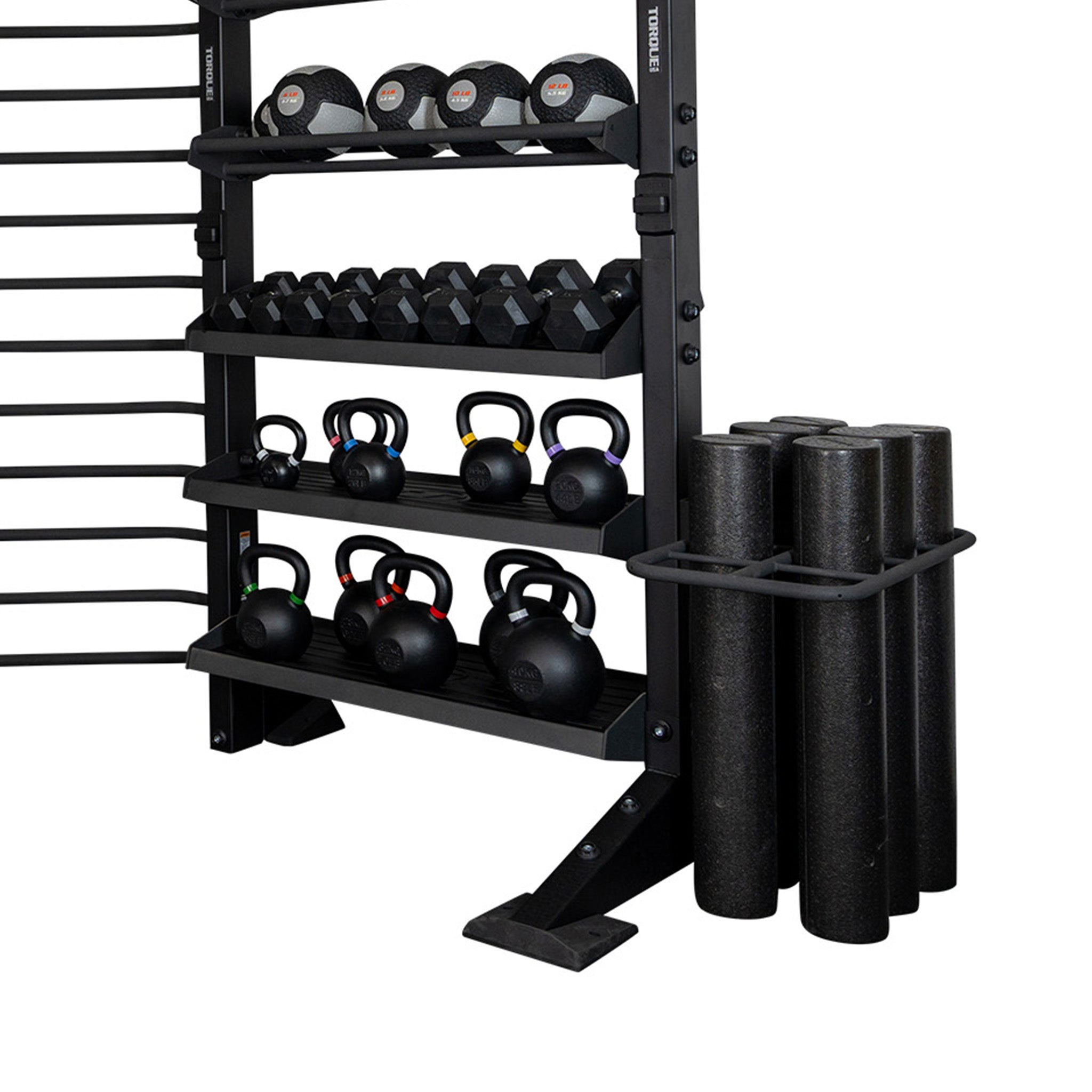 Foamed Rack Foam Roller Storage – Torque Fitness - Commercial