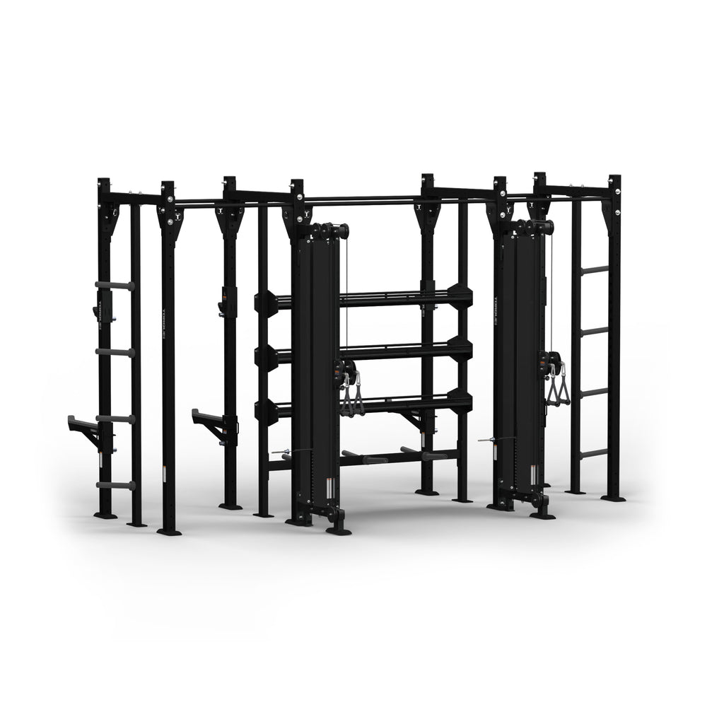 Gym Cable Rigs 4x14 FT (1.2x4.3 M) Storage Plus Cable Center Rig – Torque Fitness ...